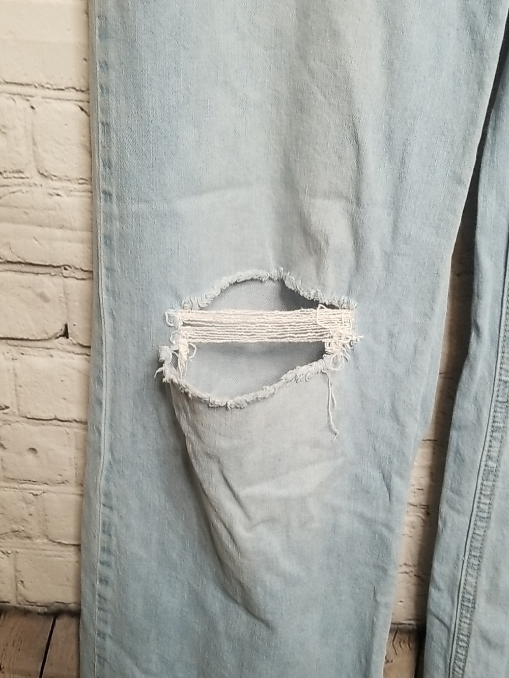 Vanilla Star Womens Jeans Light Wash Blue Size 1 EUC - Picture 2 of 5